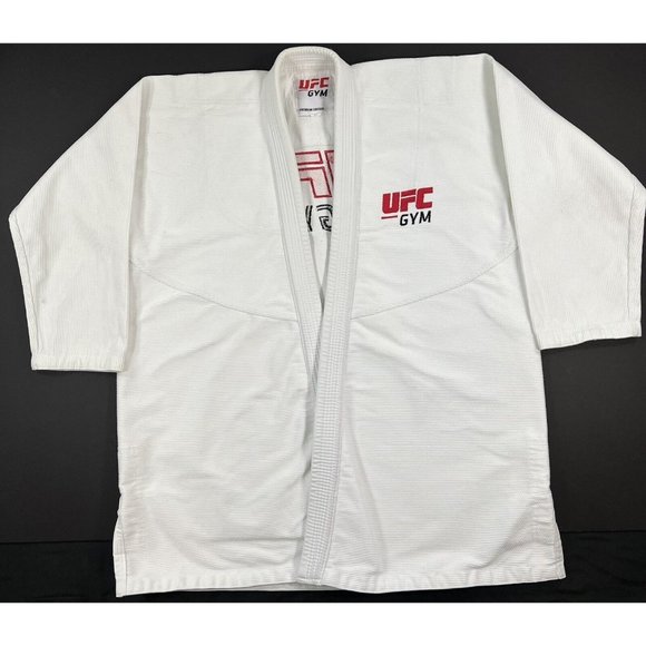 UFC Gym Premium Edition Brazilian Jiu-Jitsu GI Kimono A3 White Martial Arts MMA - Picture 1 of 12